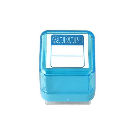 QURULI スタンプ ブルー