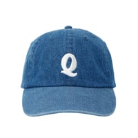 【くるりツアー25/26 〜夢のさいはて〜】QURULI デニムキャップ インディゴ