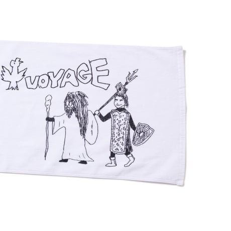 【受注生産】“Quruli Voyage”フェイスタオル