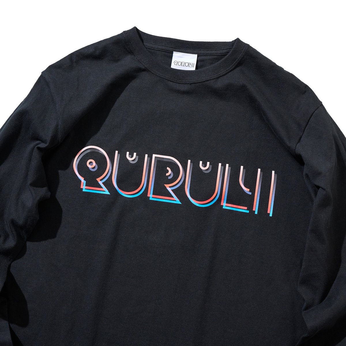 くるりツアー25/26 〜夢のさいはて〜】ロンT ブラック | QURULI