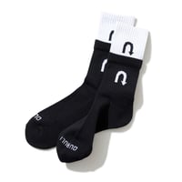 【くるりツアー25/26 〜夢のさいはて〜】QURULI ダブルレイヤーソックス ブラック