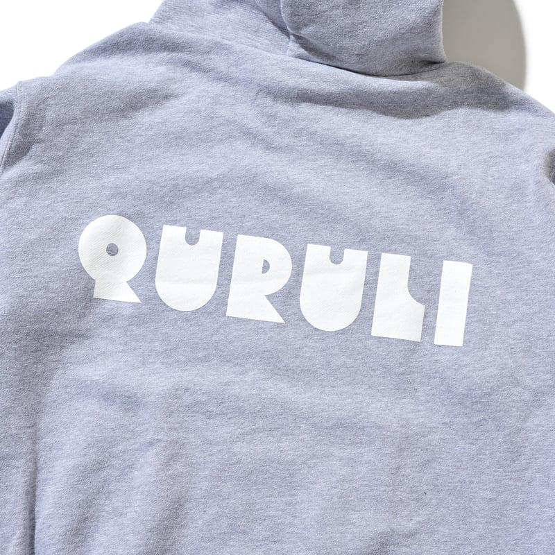 くるりツアー25/26 〜夢のさいはて〜】QURULI カレッジパーカー グレー