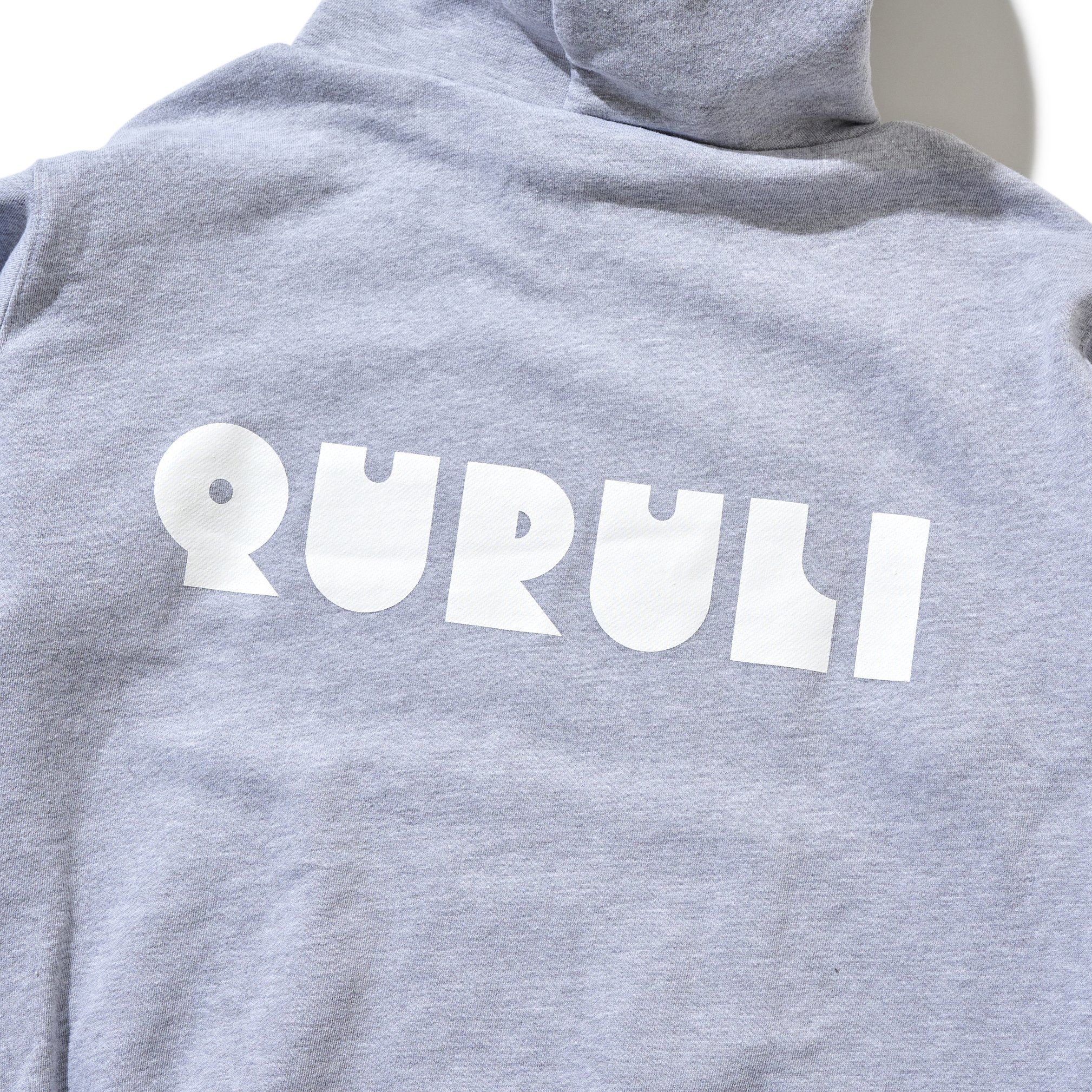 くるりツアー25/26 〜夢のさいはて〜】QURULI カレッジパーカー グレー