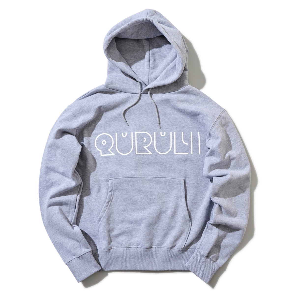 ☆くるりQURULI☆ “ オーバーサイズパーカー ブラック XL くるりツアー25/26 〜夢のさいはて〜】QURULI カレッジパーカー グレー