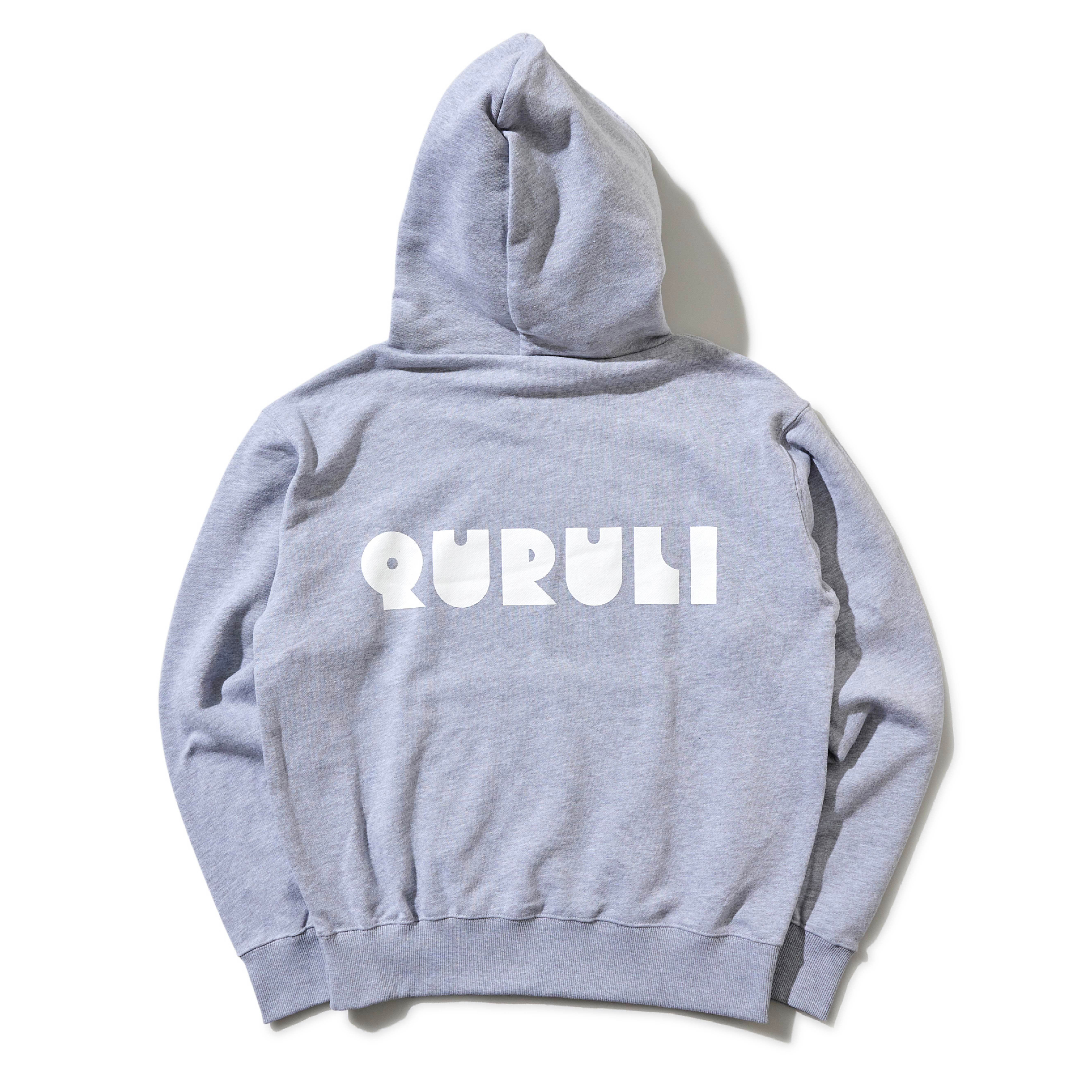 くるりツアー25/26 〜夢のさいはて〜】QURULI カレッジパーカー グレー