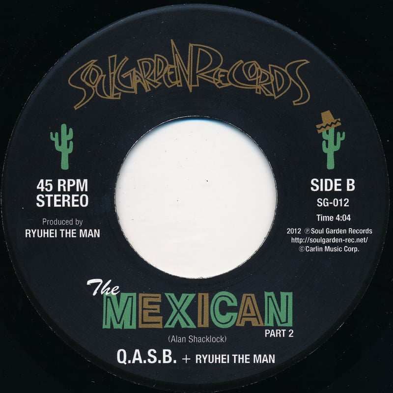 Q.A.S.B.+RYUHEI THE MAN –The Mexican SG-012] Q.A.S.B. + RYUHEI THE MAN - The Mexica