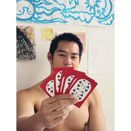 Game with Our Body Photography Poker Cards
