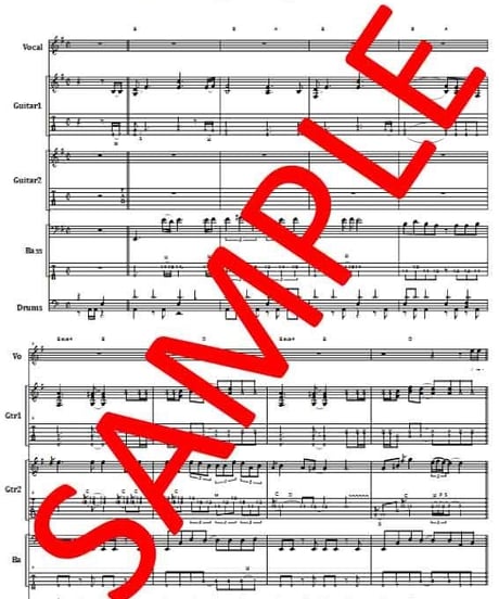 バッドランズ (BADLANDS) /DREAMS IN THE DARK バンド・スコア(TAB譜)　楽譜