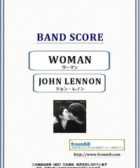 ジョン・レノン(JOHN LENNON) / WOMAN(ウーマン) バンド・スコア(TAB譜) 楽譜 from68