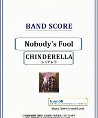 シンデレラ (Cinderella) / Nobody's Fool バンド・スコア(TAB譜) 楽譜 from68