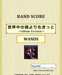 WANDS / 世界中の誰よりもきっと〜Album Version〜 バンド・スコア(TAB譜) 楽譜 from68