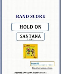 サンタナ(SANTANA) / HOLD ON バンド・スコア (TAB譜) 楽譜 from68