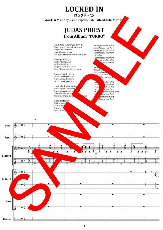 ジューダス・プリースト(JUDAS PRIEST) / ロックド・イン(LOCKED IN)...