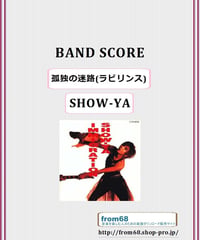 SHOW-YA(ショーヤ)  /  孤独の迷路(ラビリンス)  バンド・スコア (TAB譜) 楽譜