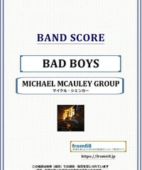 BAD BOYS / マッコーリー・シェンカー・グループ(MCAURY SCHENKER GROUP) / マイケル・シェンカー(Michael Schenkerhar) バンド・スコア 楽譜