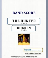 ドッケン(DOKKEN) / THE HUNTER バンド・スコア(TAB譜) 楽譜