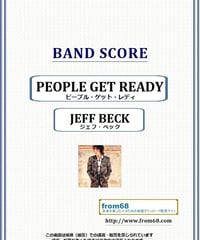 ジェフ・ベック(JEFF BECK) / ピープル・ゲット・レディ(PEOPLE GET READY)  バンド・スコア(TAB譜) 楽譜