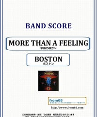 ボストン(BOSTON) / MORE THAN A FEELING (宇宙の彼方へ)  バンド・スコア(TAB譜) 楽譜 from68
