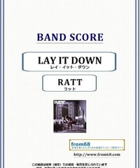 ラット(RATT) / DANCE (ダンス) バンド・スコア(TAB譜) 楽譜 | from68