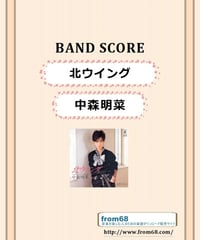中森明菜 /  北ウイング　バンド・スコア (TAB譜)  楽譜