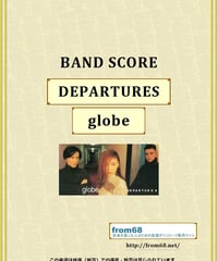 globe (グローブ)  / DEPARTURES  バンド・スコア(TAB譜)　楽譜