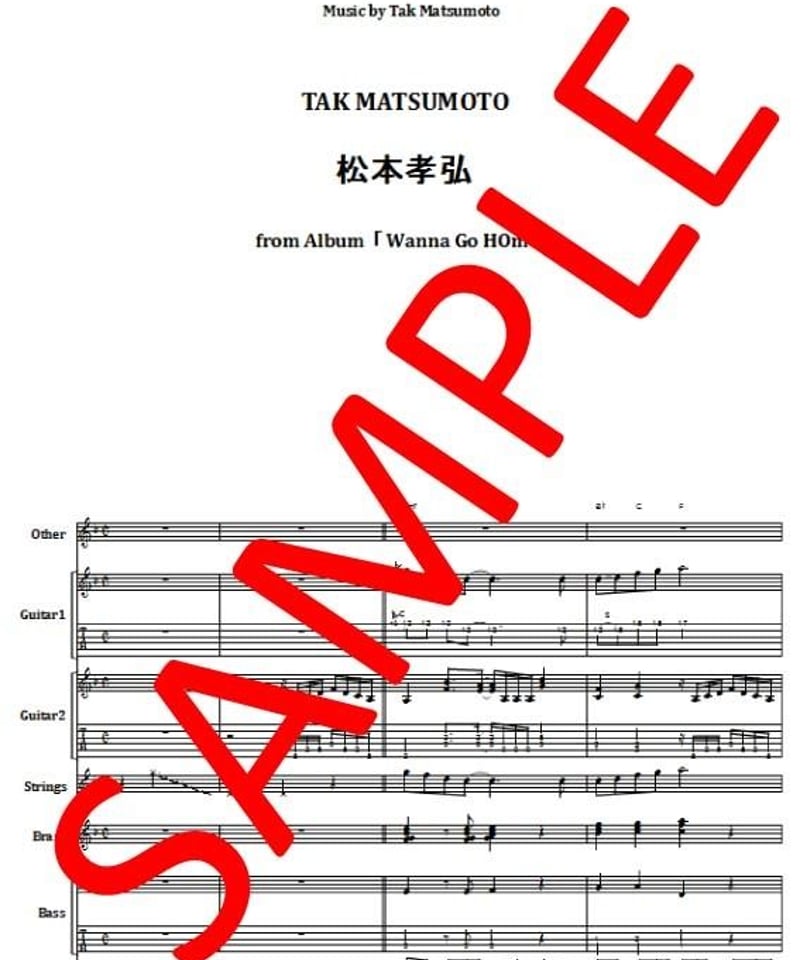 6曲SET】松本孝弘 ( TAK MATSUMOTO ) BEST SELLCTION バン