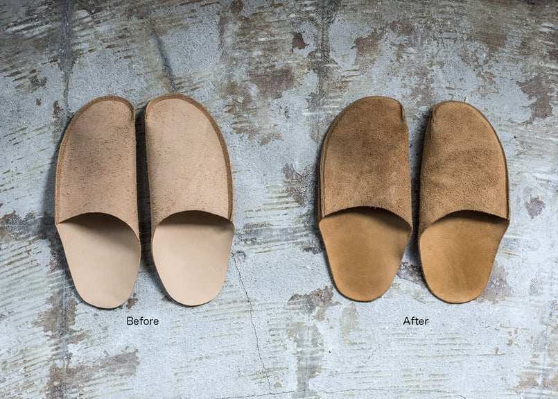 001 スリッパ おとな ／ キャメル | トートーニー