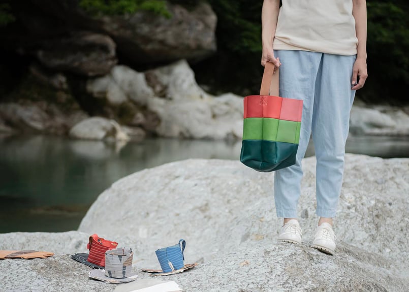 新品未使用トートバッグ 栗棟 美里×ROOTOTE / Crushed/sunglasses トートバッグ / 062602