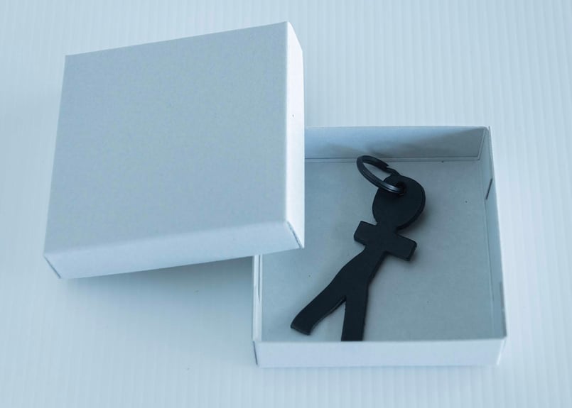 086 ぼうにんげんキーホルダー ／ HIMAA | トートーニー