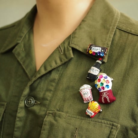 Gumball Machine Brooch