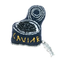Caviar Brooch