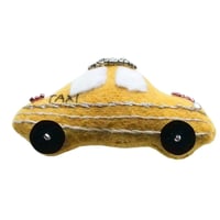 Taxi Brooch