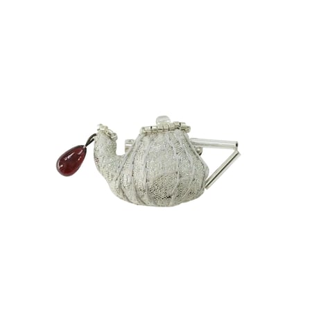 Miniature Teapot Brooch