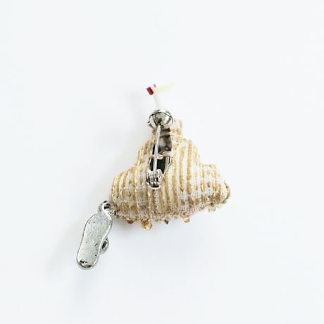 Miniature Sand Castle Brooch