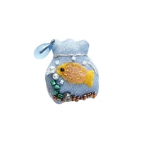 Miniature Fishbowl Brooch
