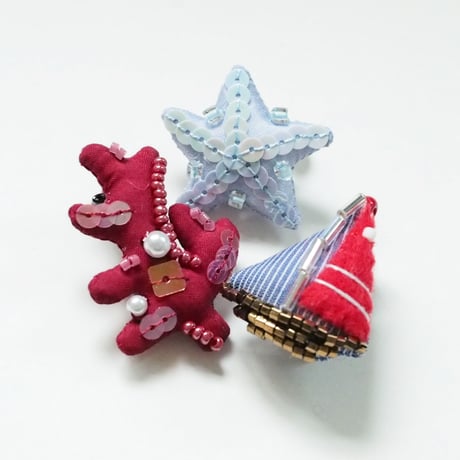 Miniature Starfish Brooch