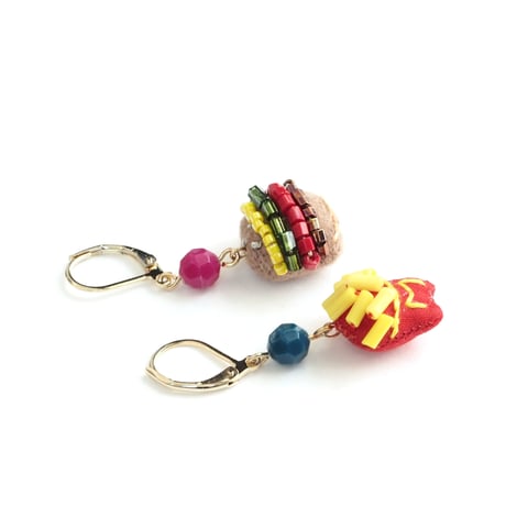 Tiny Hamburger Pierce -long-