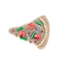 Pizza Brooch