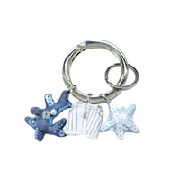 Key Ring(Blue Coral×Shorts×Starfish)