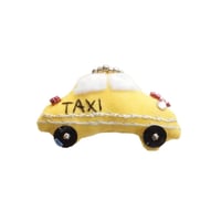 Miniature Taxi Brooch
