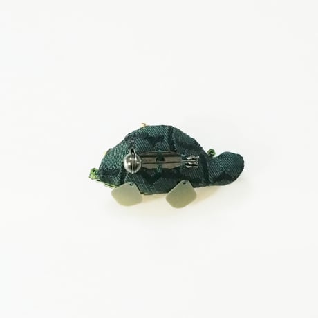 Miniature Turtle Brooch