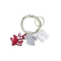 Key Ring(Coral×Striped Shirt×Shorts)