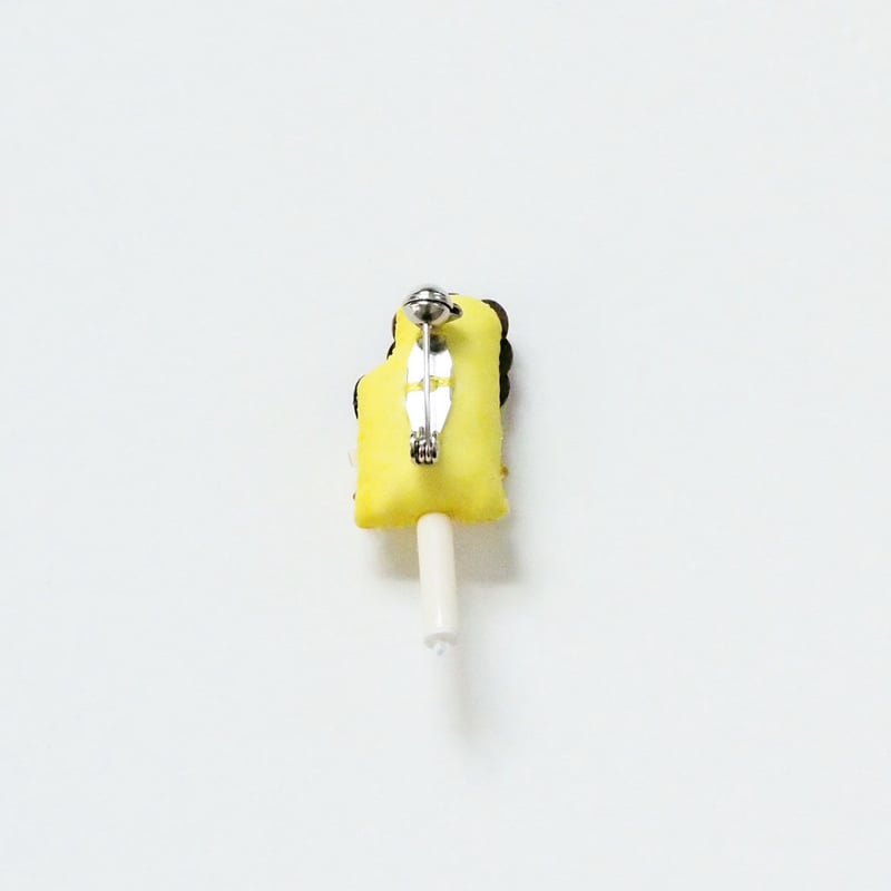 Miniature Ice Pop Brooch(yellow) | MONMANNEQUIN