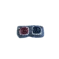 Miniature 3-D Glasses Brooch