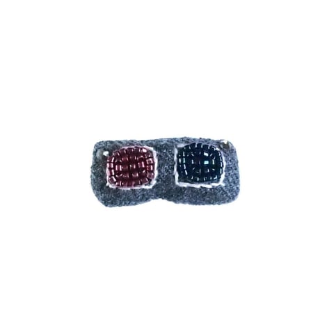 Miniature 3-D Glasses Brooch