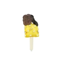 Miniature Ice Pop Brooch(yellow)
