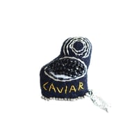 Miniature Caviar Brooch