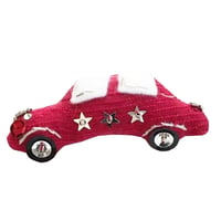 Red Car Brooch