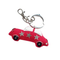Red Car Bag Charm