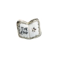 Miniature Book Brooch